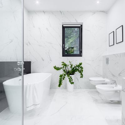 Commercial Bathroom Tiling